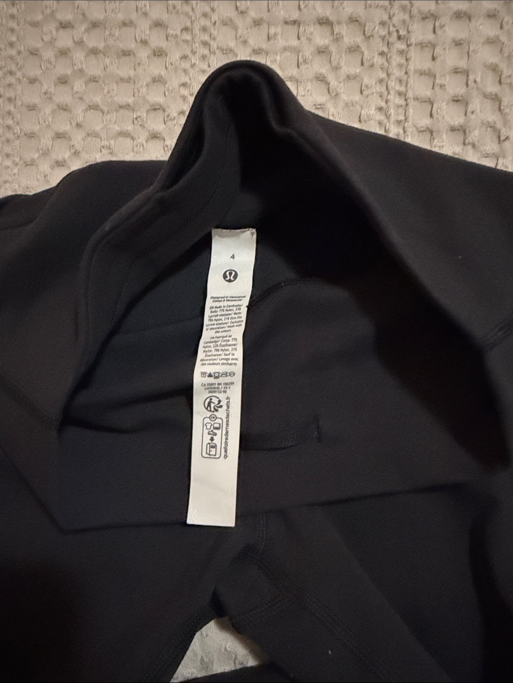 lululemon athletica ankle women Black Performance Leggings - Picture 3 of 4